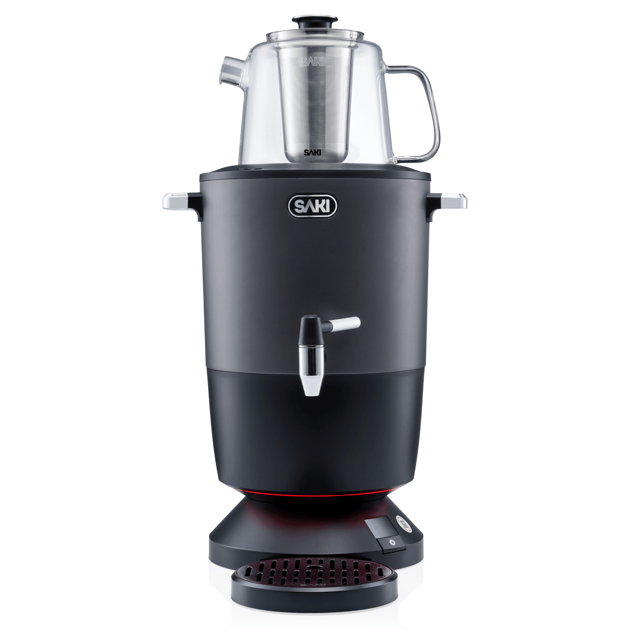 Electric Samovar Traditional Tea Urn for making tea with traditional design and modern features.