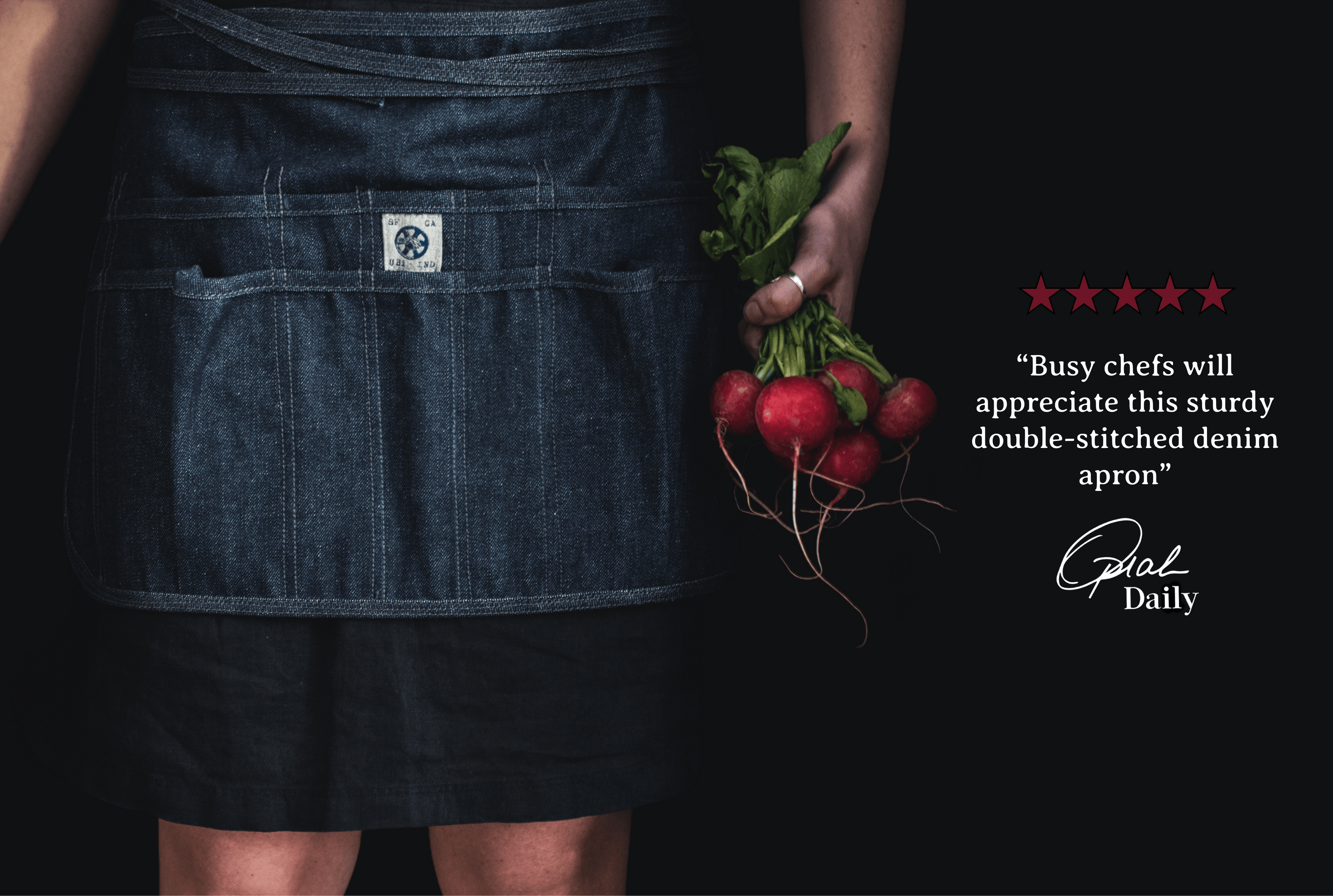 The Stylish Waist Apron for Home Cooks