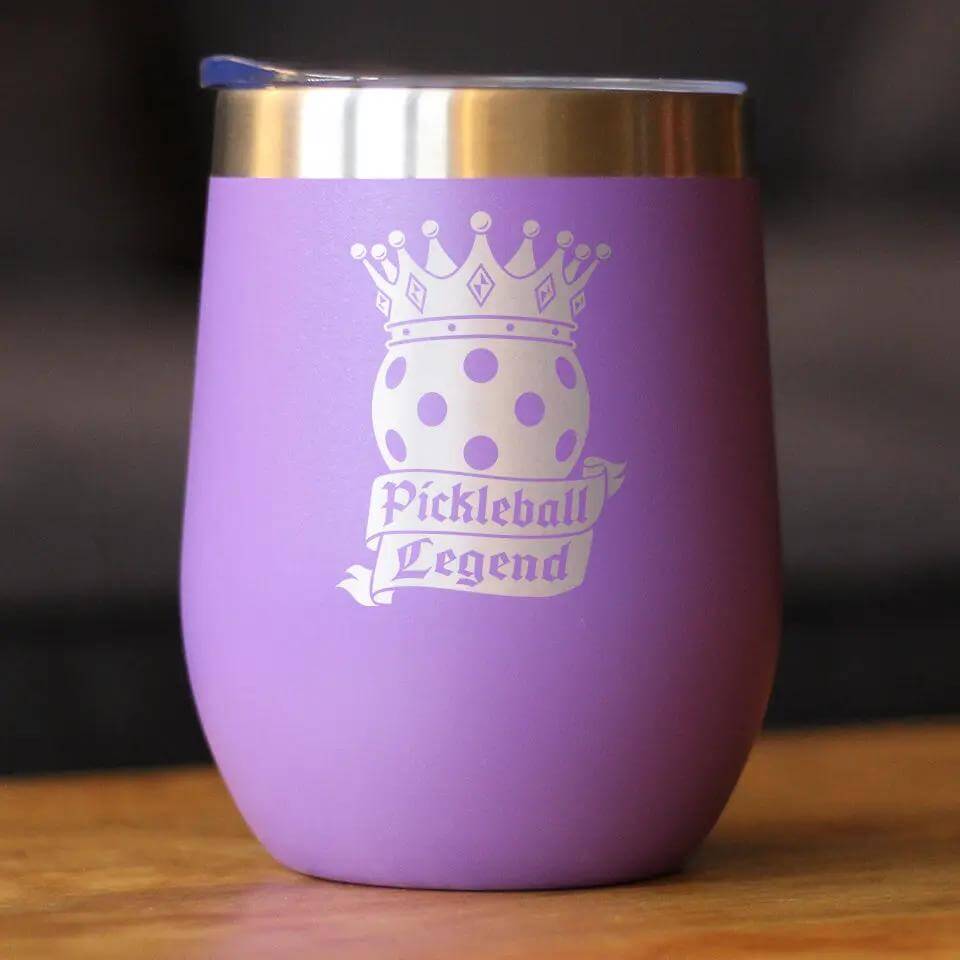 Pickleball Legend Wine Tumbler 