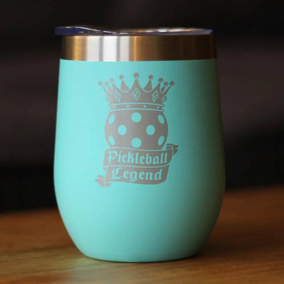 Pickleball Legend Wine Tumbler 