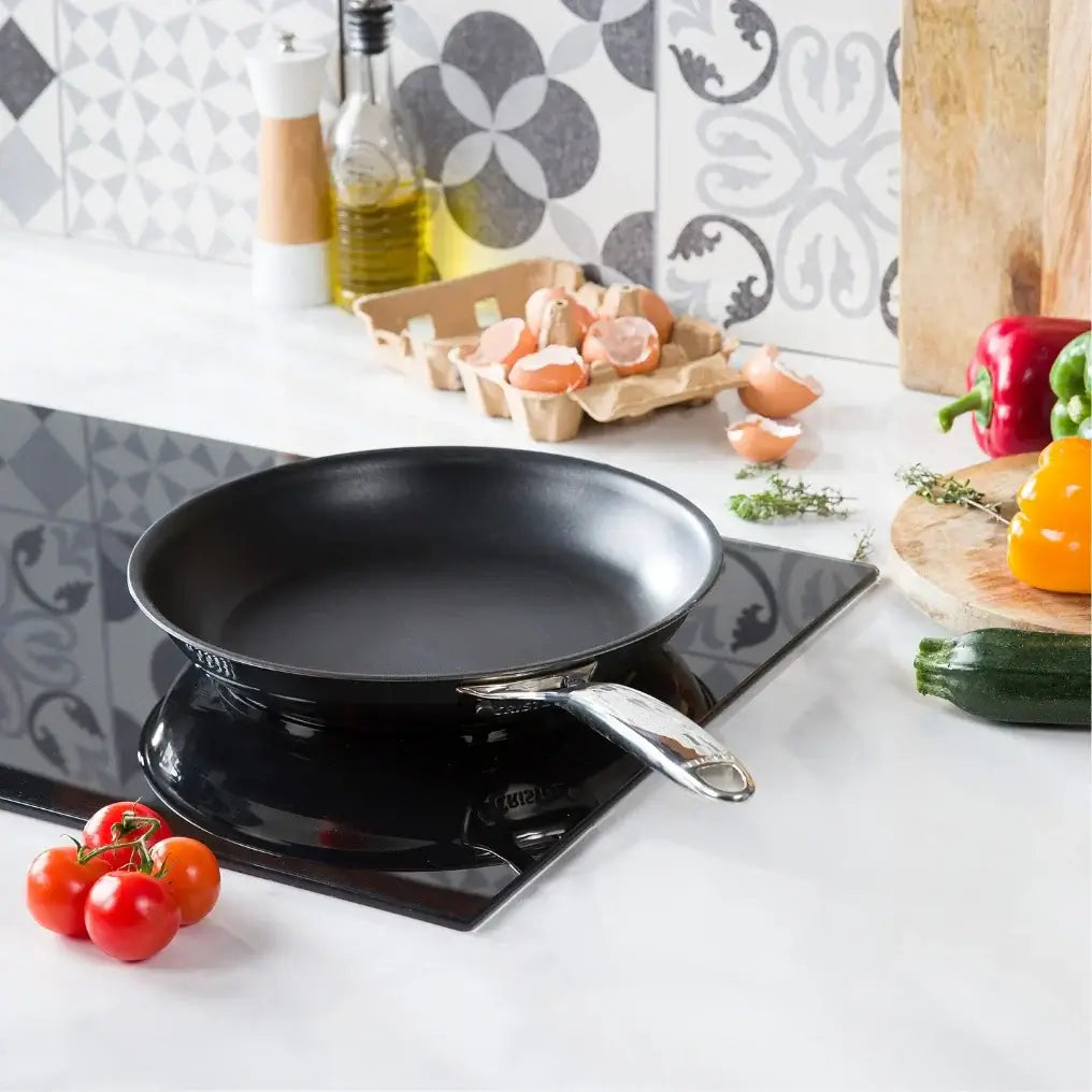  Athermic Solid Stainless-Steel Non-Stick Frying Pan