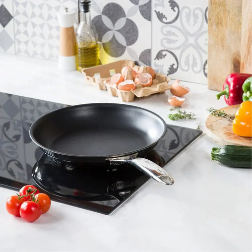  Athermic Solid Stainless-Steel Non-Stick Frying Pan