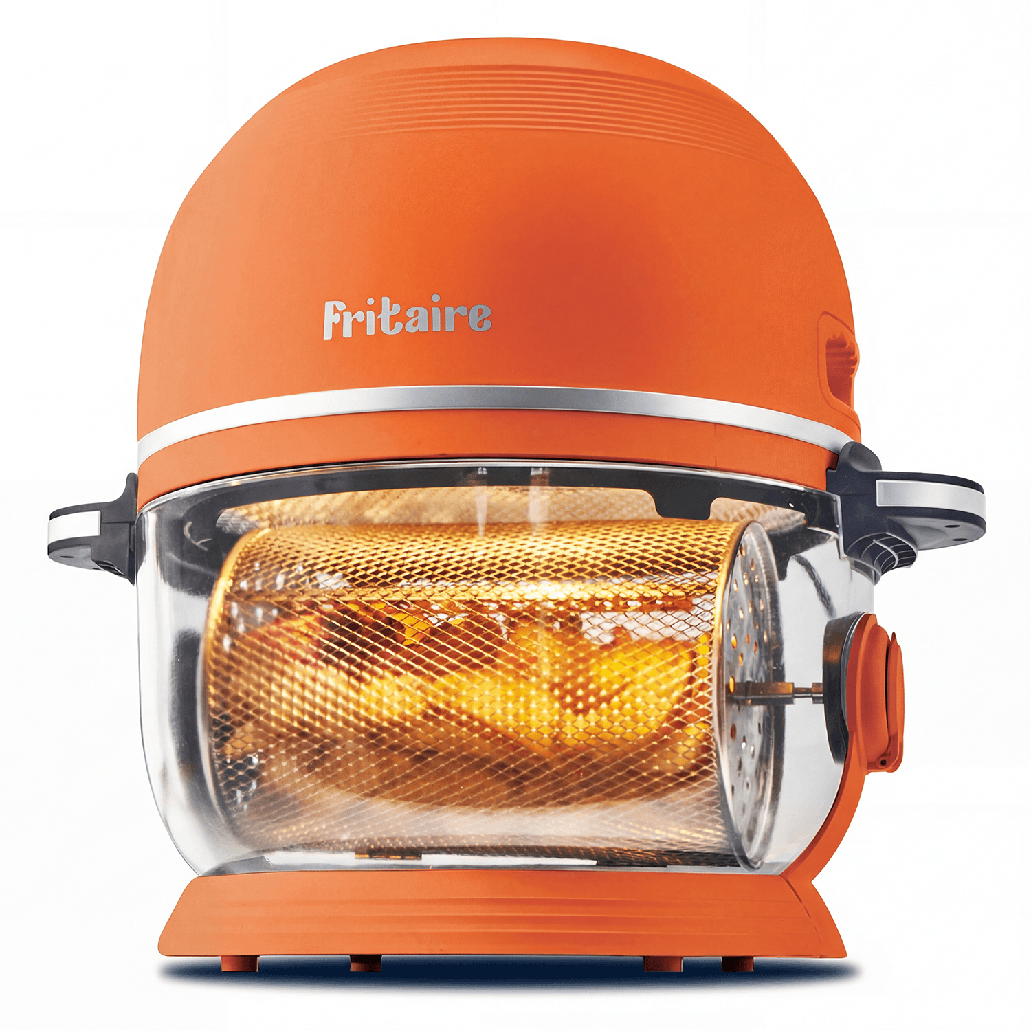 Self-Cleaning & Non-Toxic Air Fryer - Orange