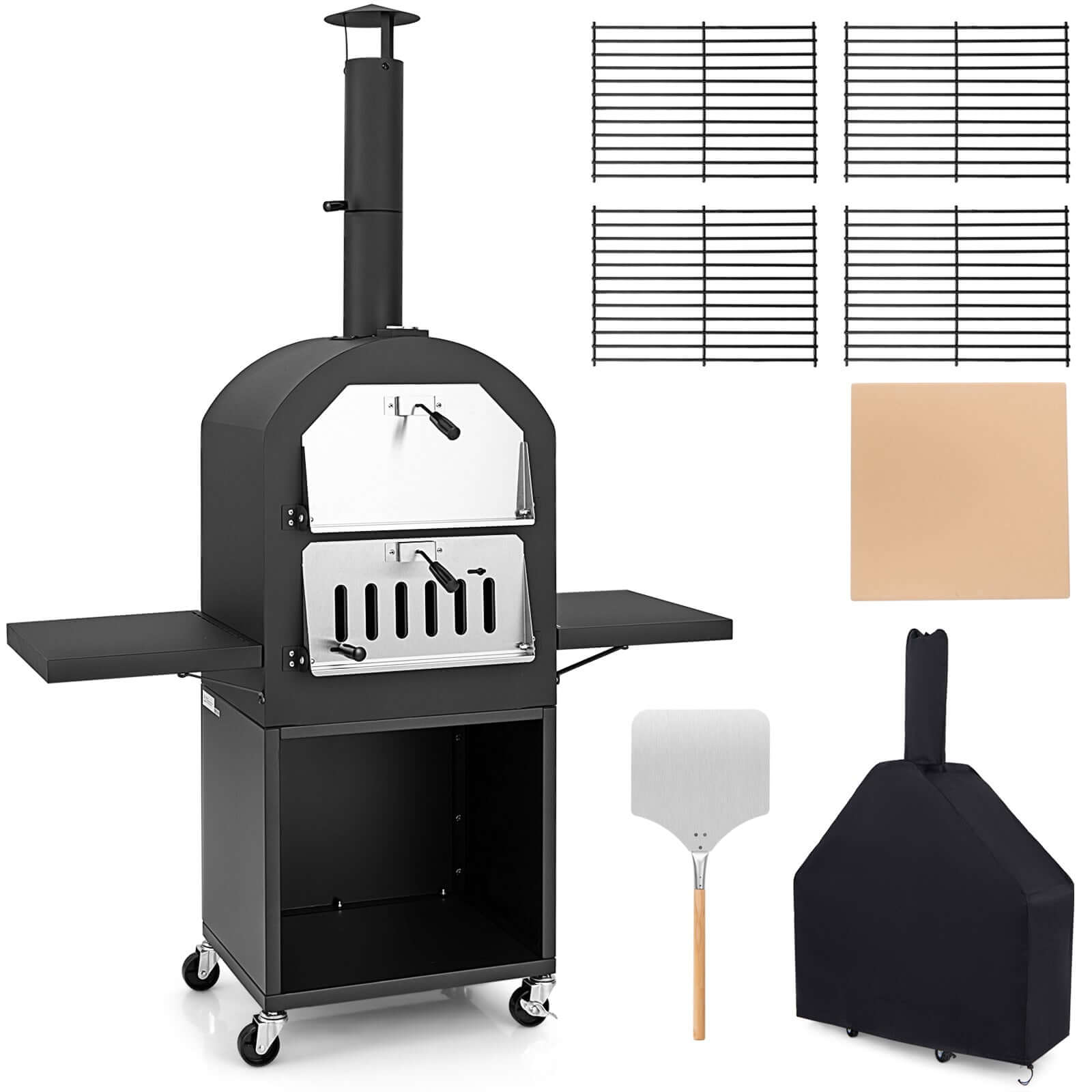 Outdoor Pizza Oven with Accessories