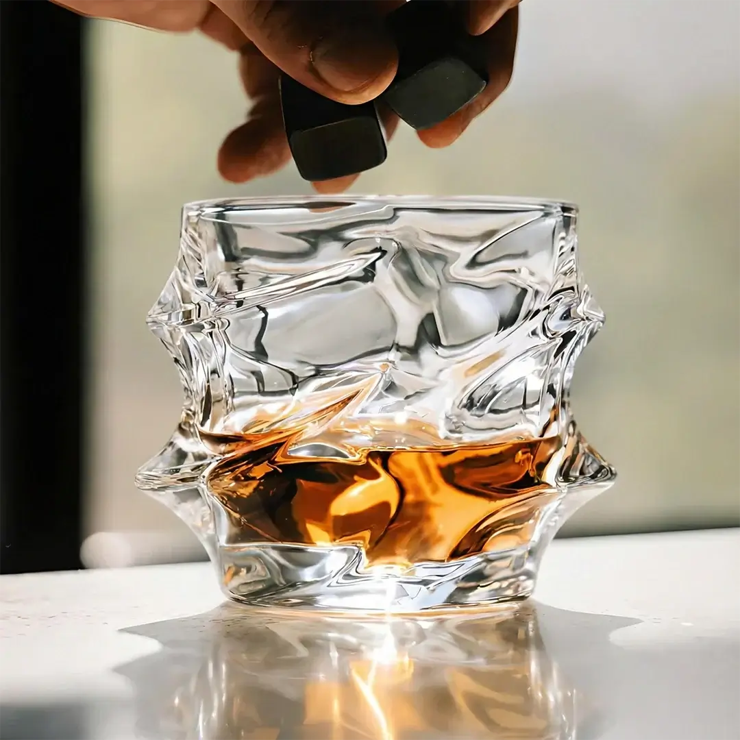 Storm Japanese Crystal Whisky Glass - Wine Drop Cookery