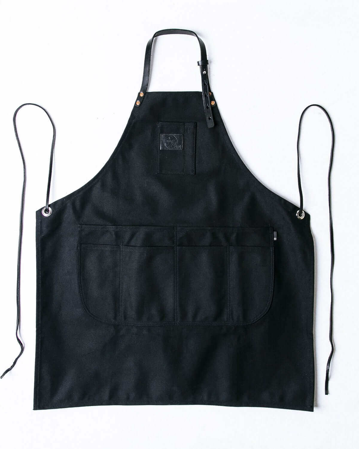 The Premium Black Apron for Home Cooks