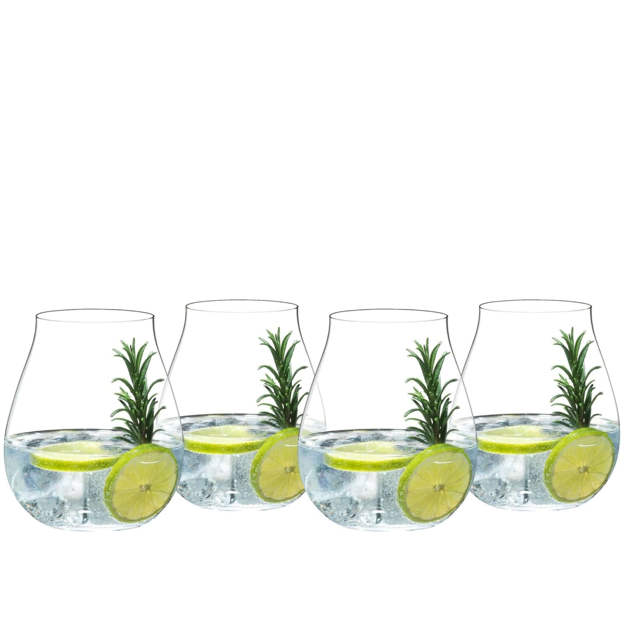 Riedel Drinkware Gin Set of 4 Crystal Glasses