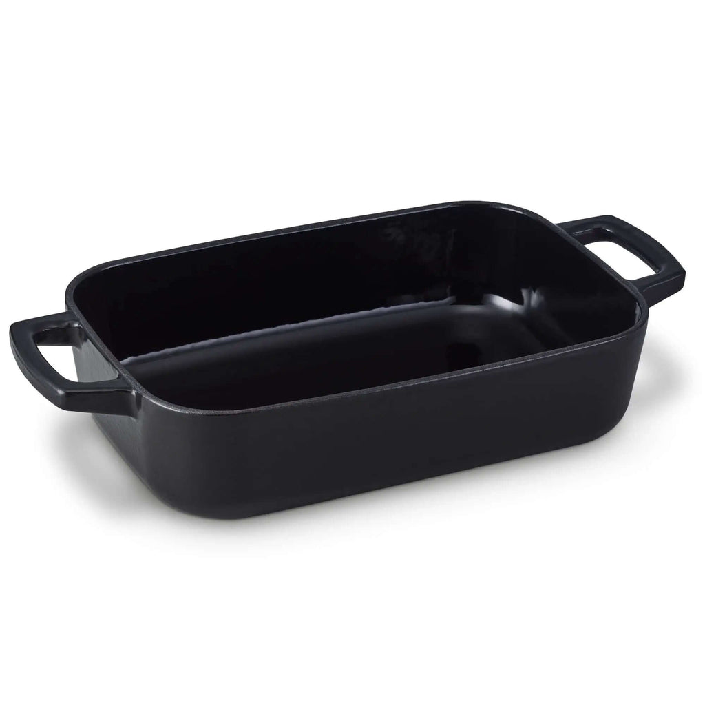 Enameled Cast Iron Roasting Pan, 12x8”