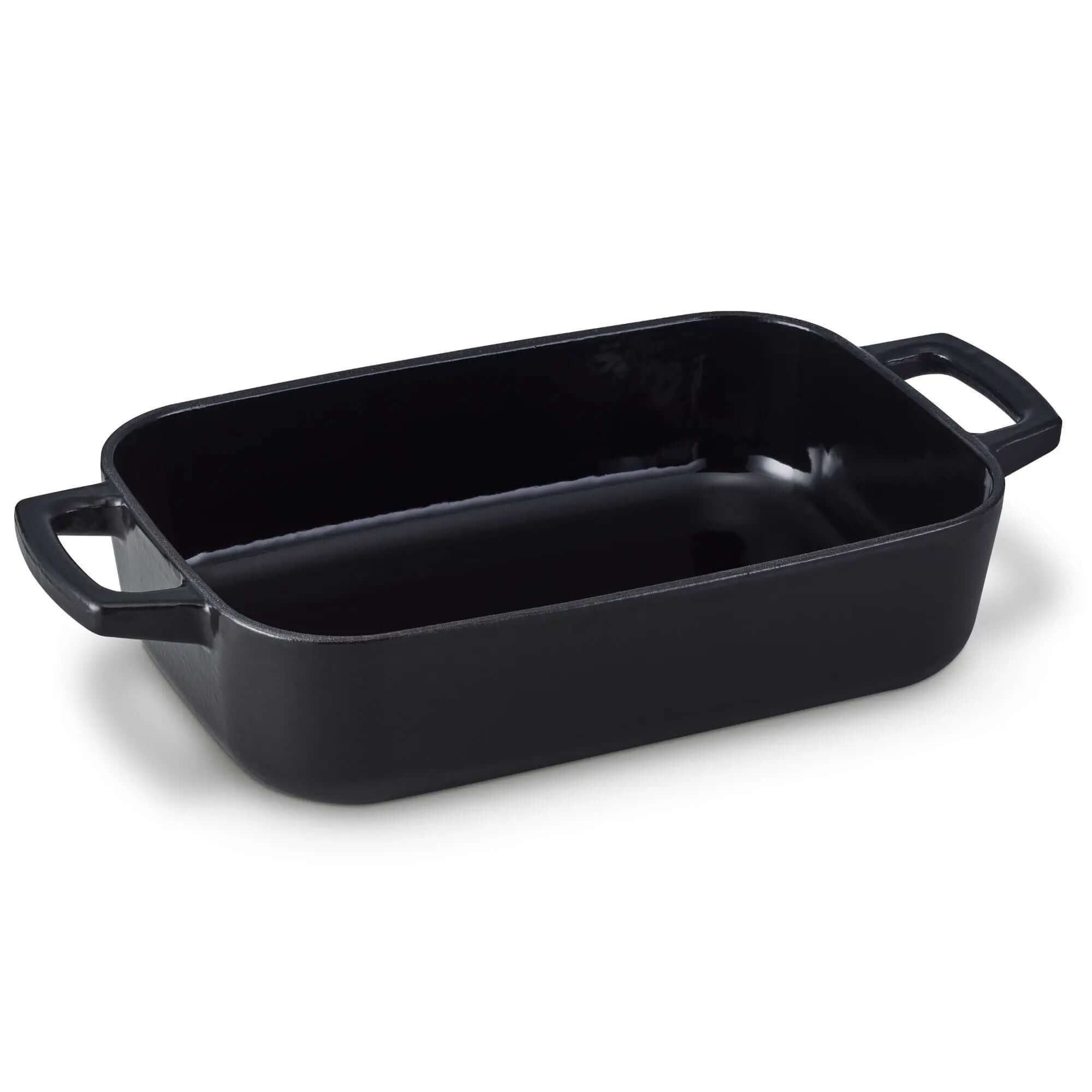 Enameled Cast Iron Roasting Pan, 12x8”