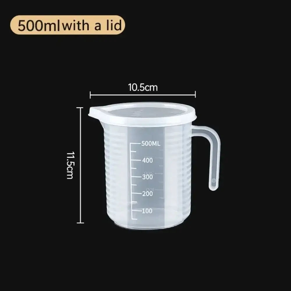 Thickened Plastic Measuring Cup with Scale 9