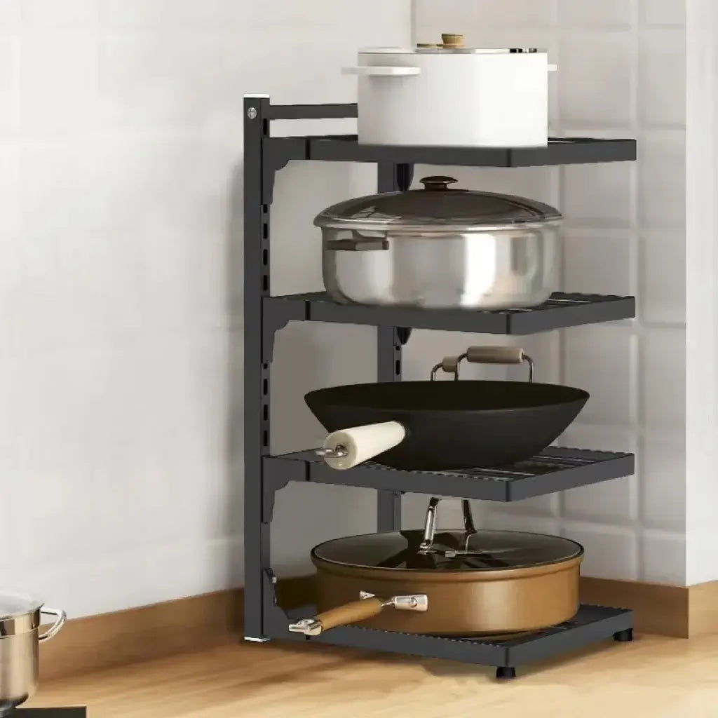  Multi-Layer Cooker Storage Rack For Home