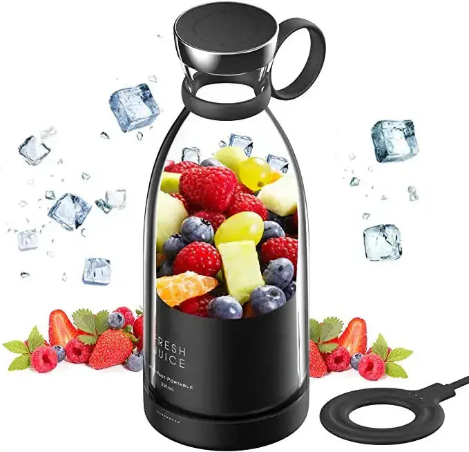 Portable Hand-Operated Juice Blender No Electricity Needed