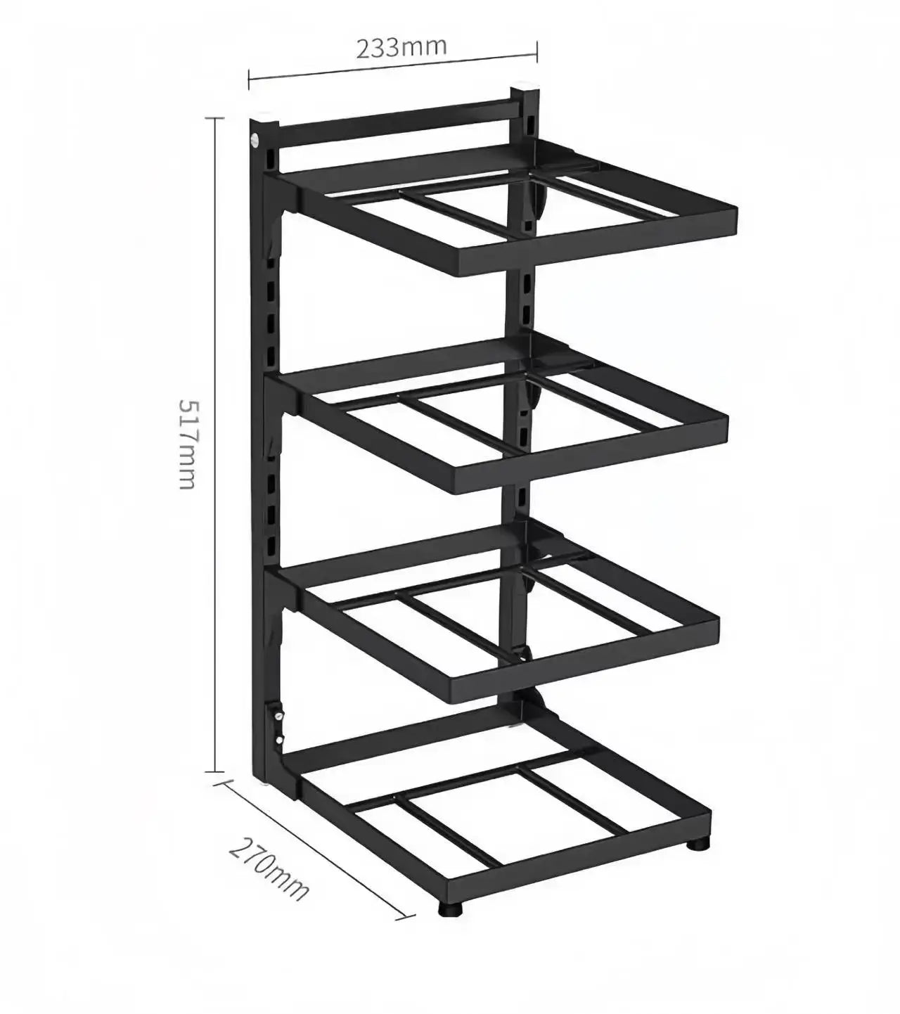 Multi-Layer Cooker Storage Rack For Home