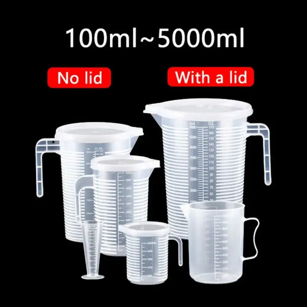 Thickened Plastic Measuring Cup with Scale 1