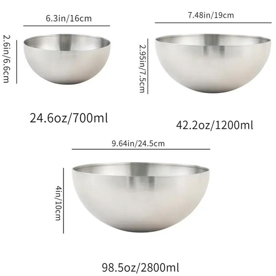 Multi Functional Stainless Steel Vegetable Bowl