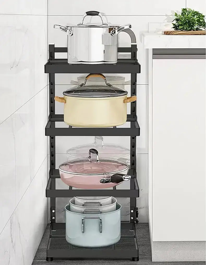  Multi-Layer Cooker Storage Rack For Home