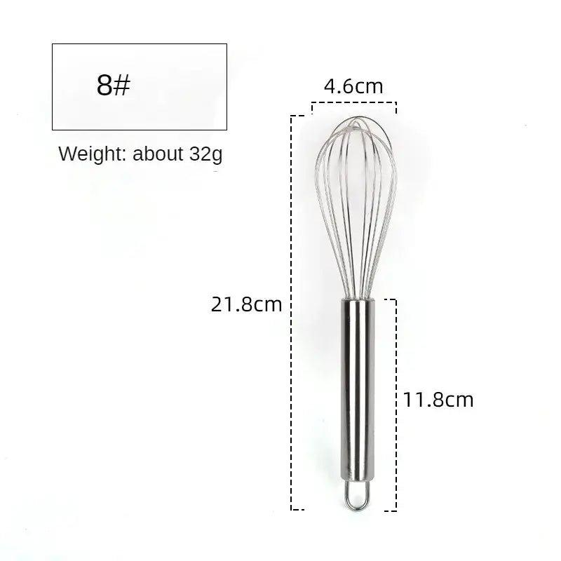 Stainless Steel Whisk Egg Beater