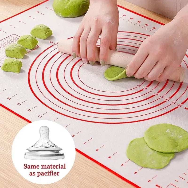Silicone Pastry Mat with Measurement Guides