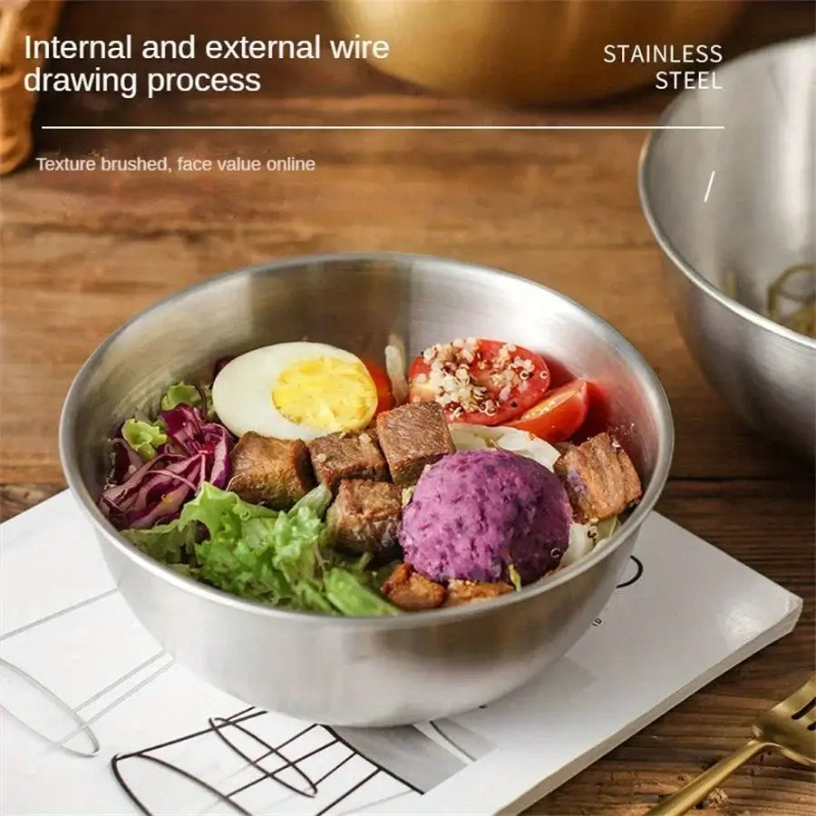 Multi Functional Stainless Steel Vegetable Bowl