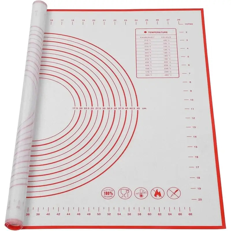 Silicone Pastry Mat with Measurement Guides