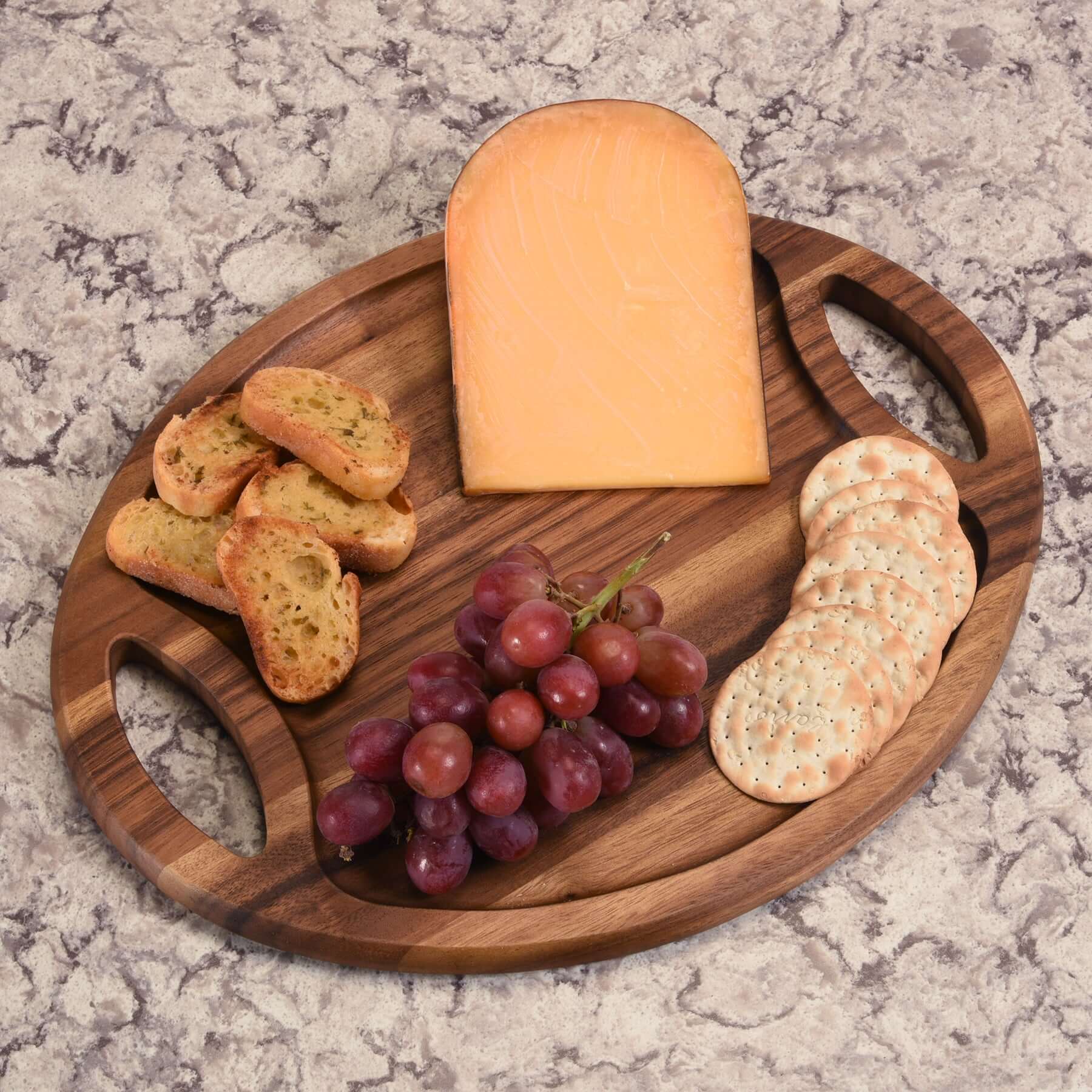 Medium Solid Acacia Serving Platter