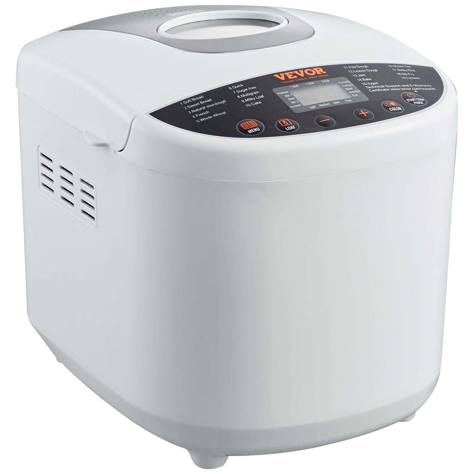 Bread Maker 19-in-1 2LB Dough Machine - Wine Drop Cookery LLC