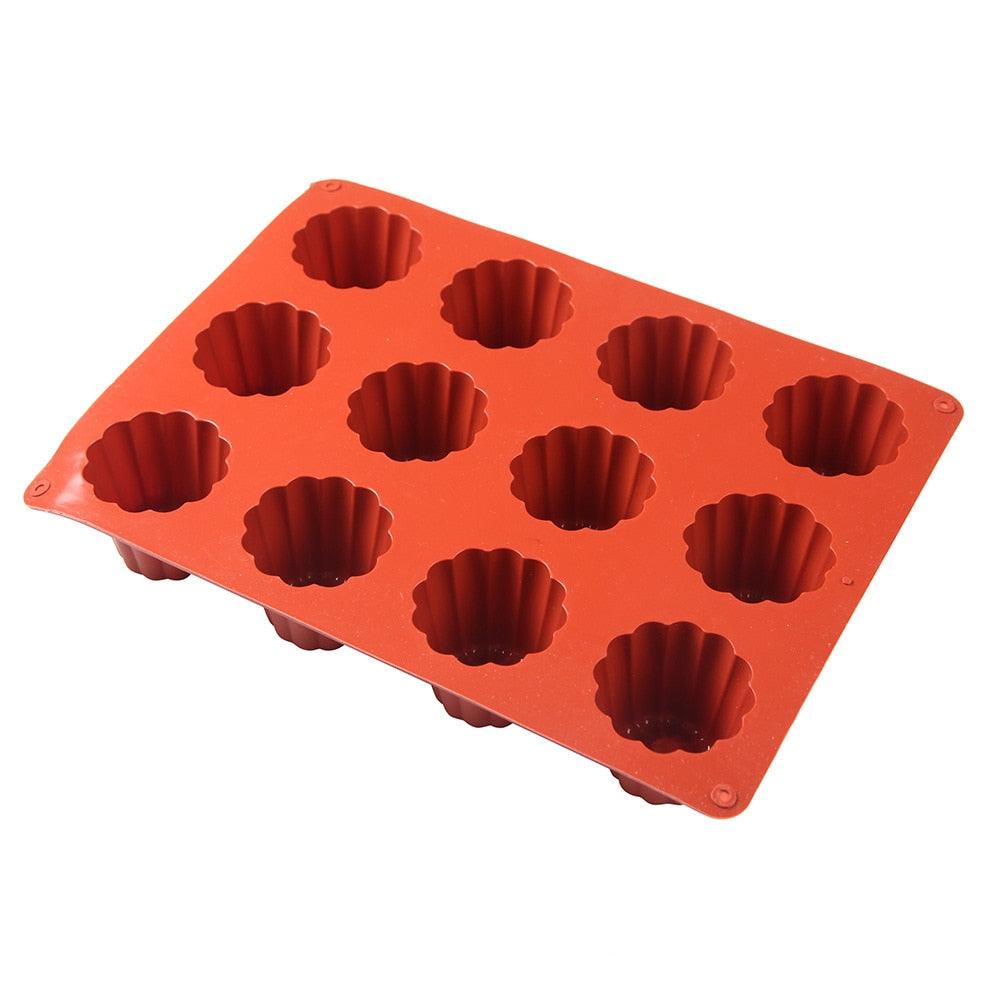 Carbon Steel Muffin and Cupcake Pan 12 Cavity - Wine Drop Cookery LLC