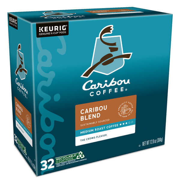 Caribou Coffee Caribou Blend K-Cup Pods - Wine Drop Cookery LLC