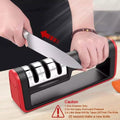Ceramic and Tungsten Knife Sharpening System - Wine Drop Cookery LLC