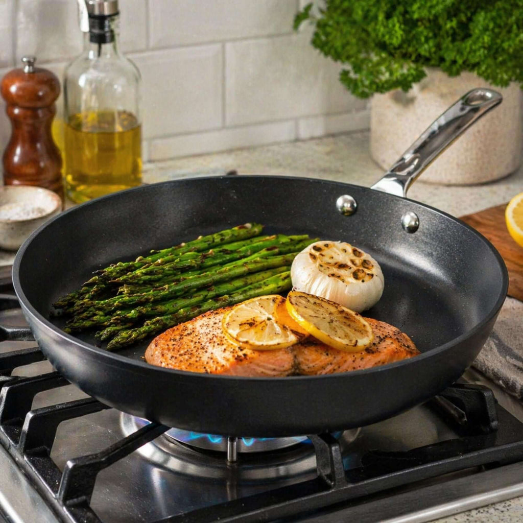 Ceramic Nonstick Maestro 6-Piece Set - Wine Drop Cookery LLC