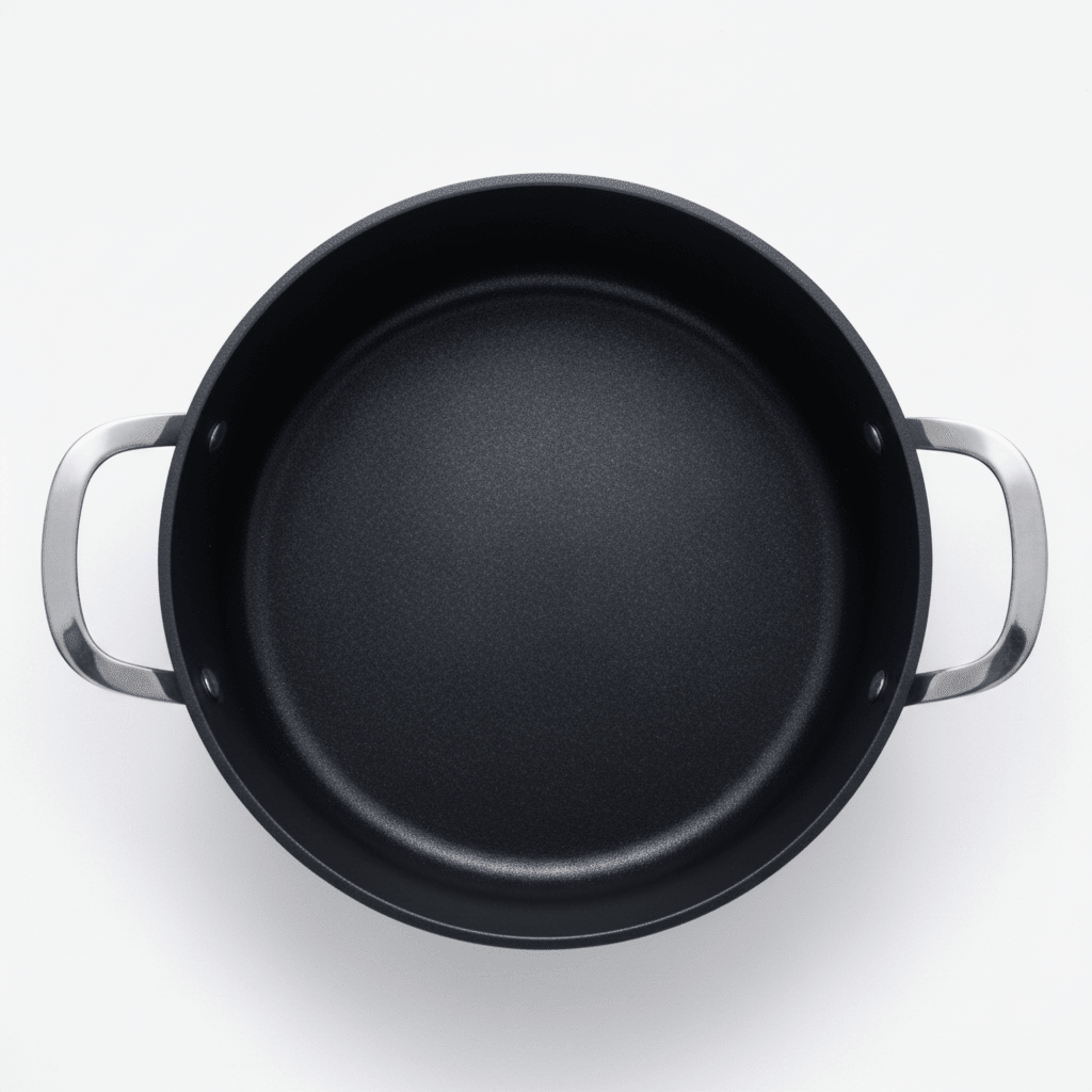 Ceramic Nonstick Stock Pot with Lid, 4.5-Qt - Wine Drop Cookery LLC