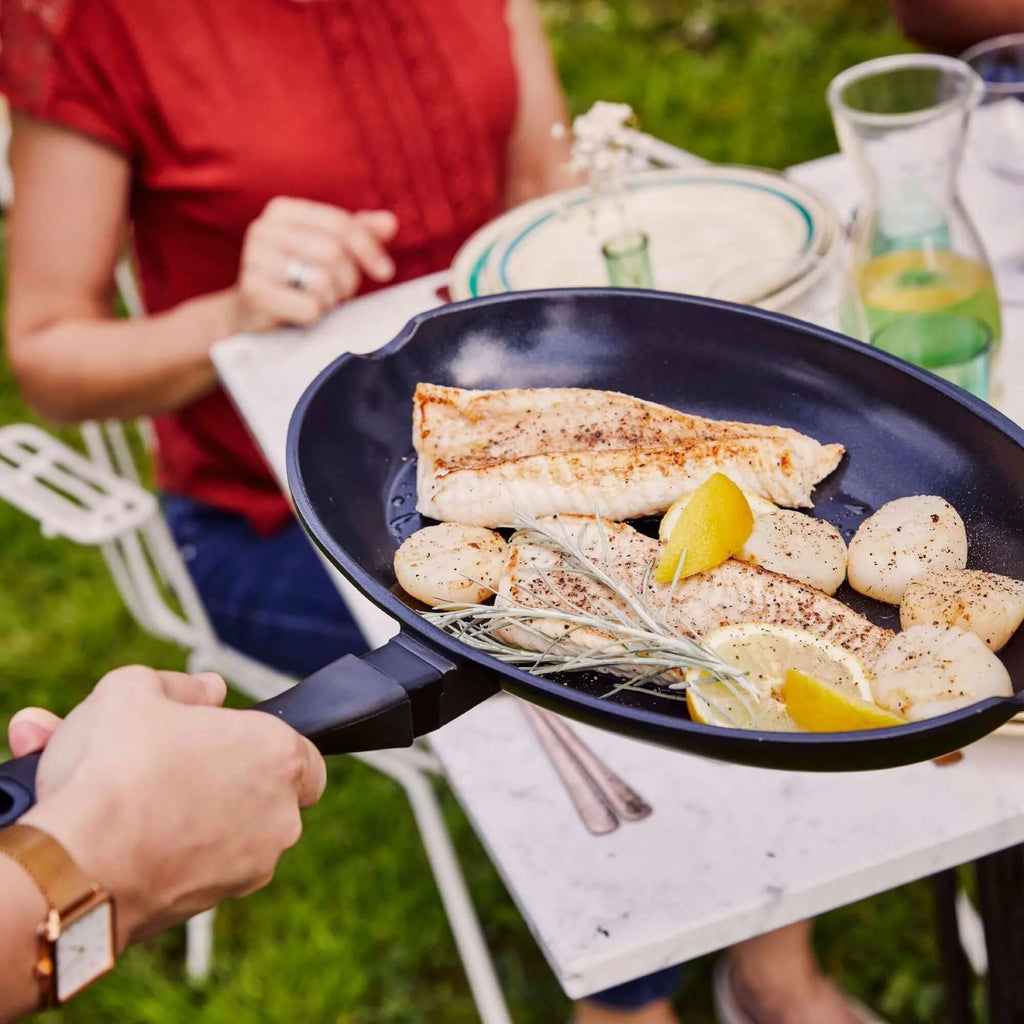 Ceramic Nonstick Whole Fish Pan - Wine Drop Cookery LLC