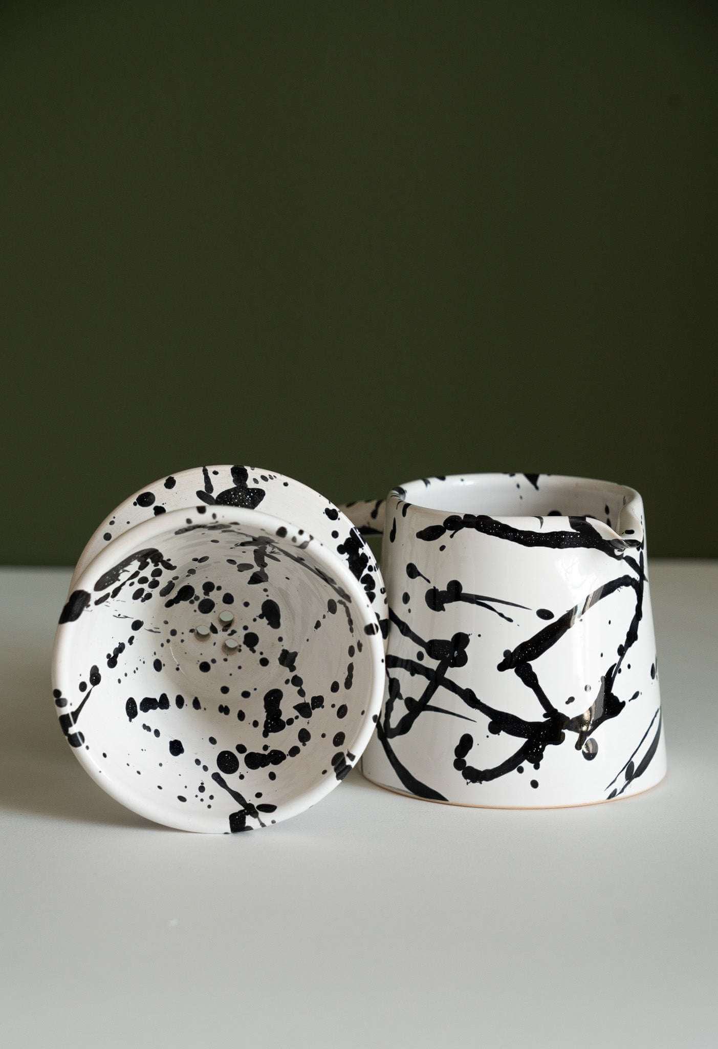 Ceramic Pour Over Coffee Set - Wine Drop Cookery LLC