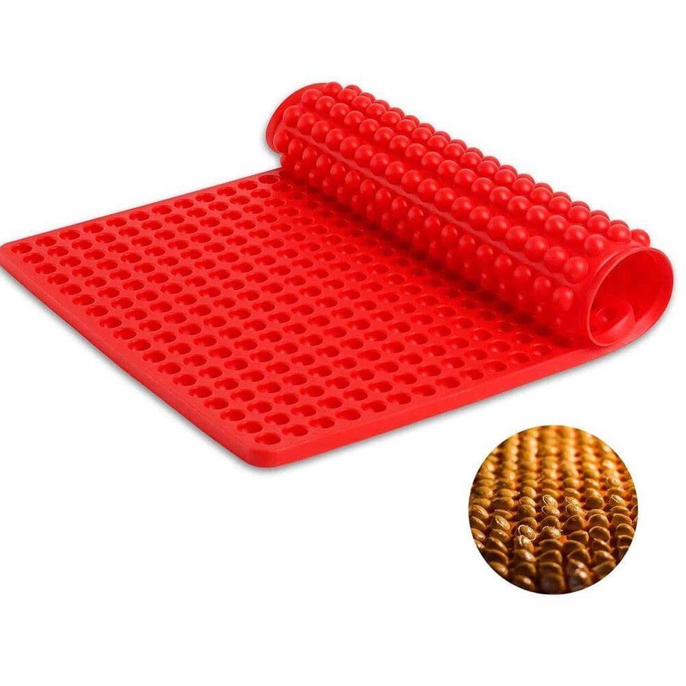 Silicone Grill Mat with Pyramid Surface