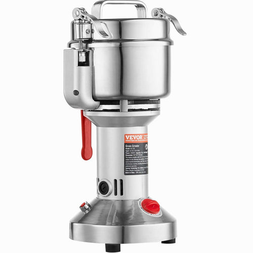550g commercial spice and grain grinder with stainless chamber