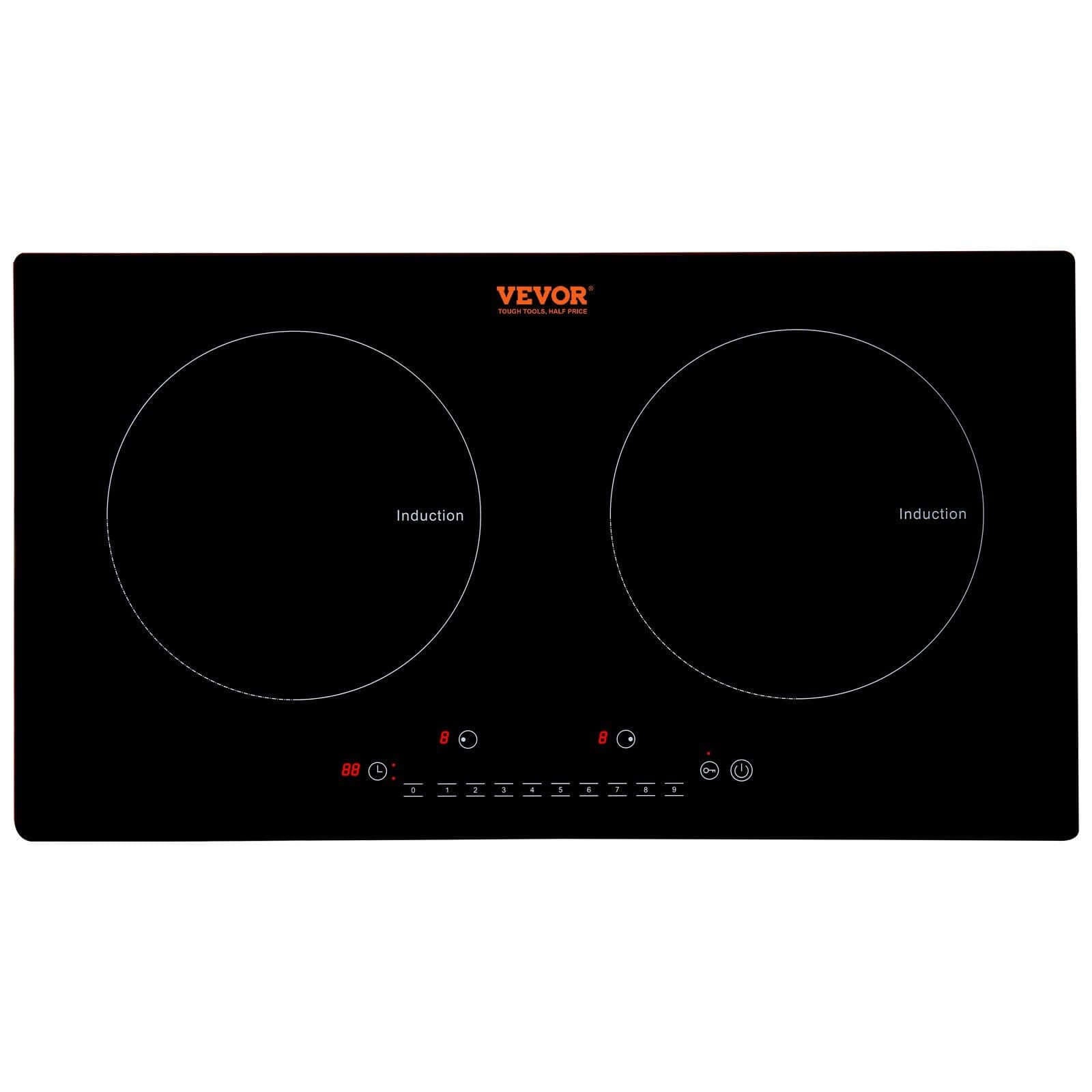 Electric Cooktop 2 Burners Induction Stove Top