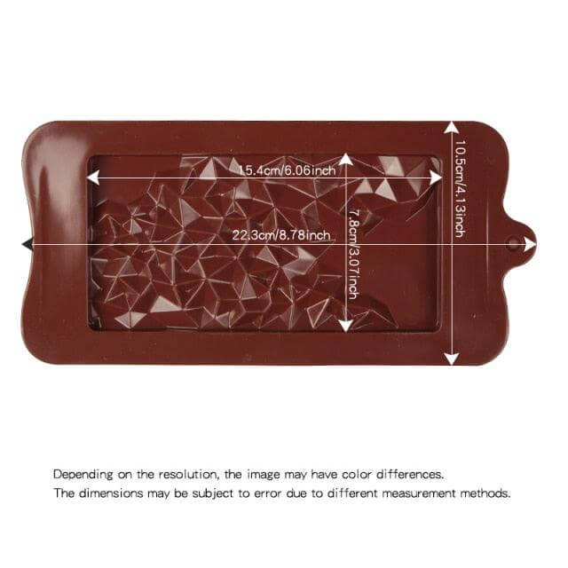 Silicone letter and number chocolate mold set