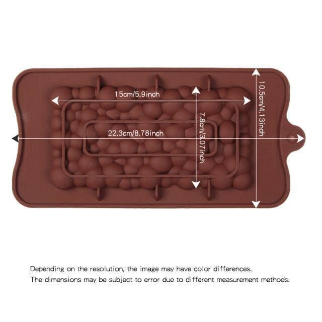 Silicone Letter and Number Chocolate Mold Set