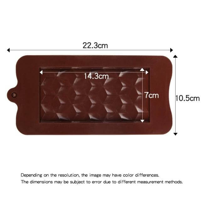 Silicone letter and number chocolate mold set