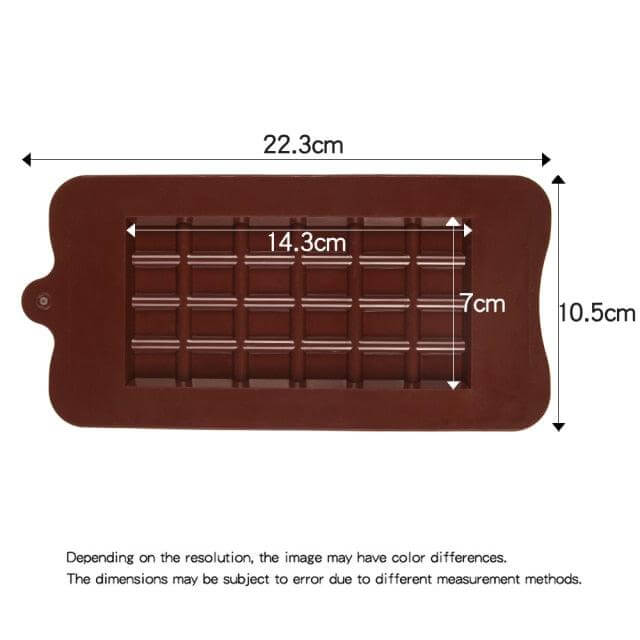Silicone letter and number chocolate mold set