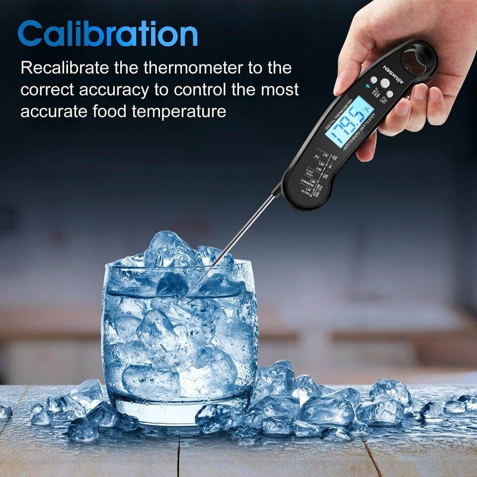 Digital Instant-Read Meat Thermometer Waterproof - Wine Drop Cookery LLC