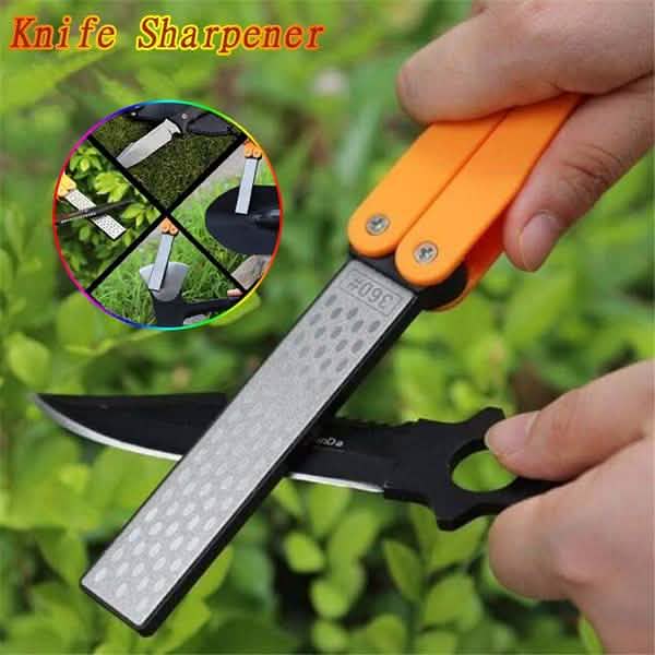 Double Sided Folded Pocket Sharpener - Wine Drop Cookery LLC