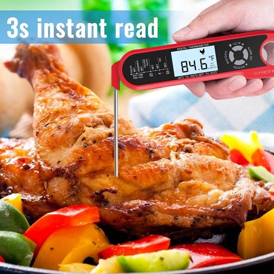 Dual-Probe Digital Meat Thermometer with Alarm - Wine Drop Cookery LLC