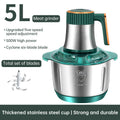 Electric Meat Grinders 5L Food Processor - Wine Drop Cookery LLC