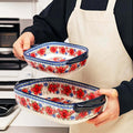 Porcelain Baking Dish Set, 13 Inch, 2 Piece