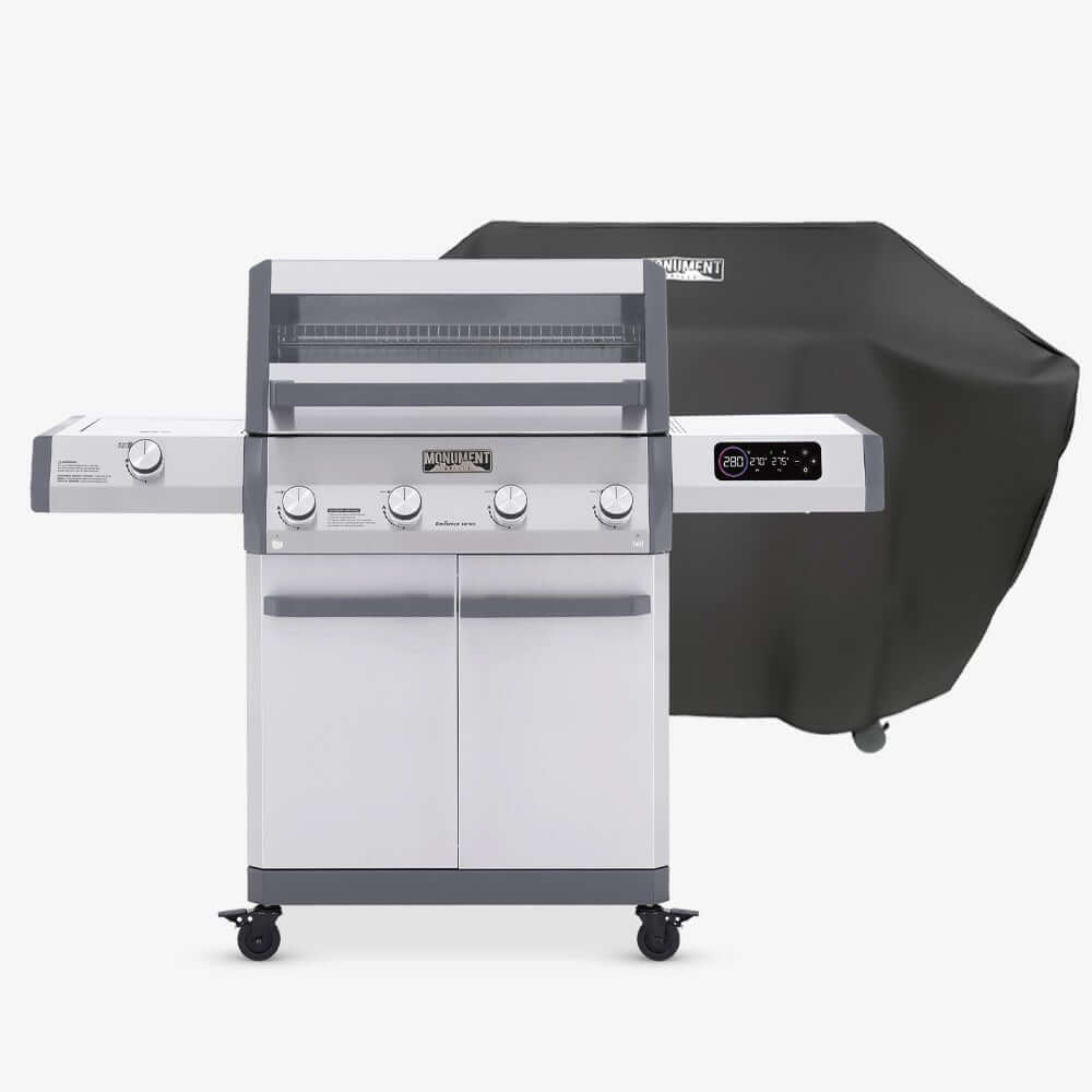 Smart Stainless Gas Grill - Bluetooth Hook Up
