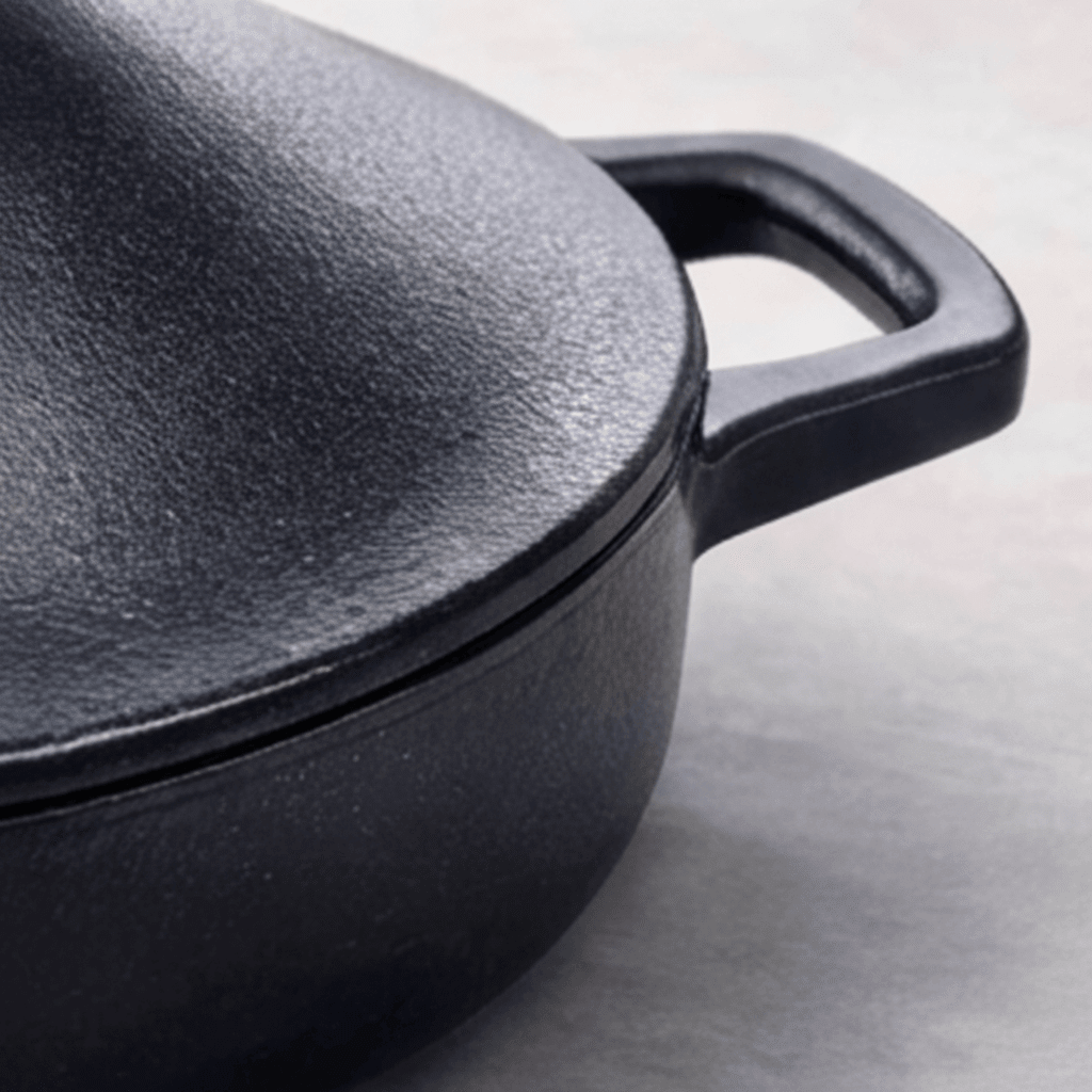 Enameled Cast Iron Tagine, 3-Qt - Wine Drop Cookery LLC