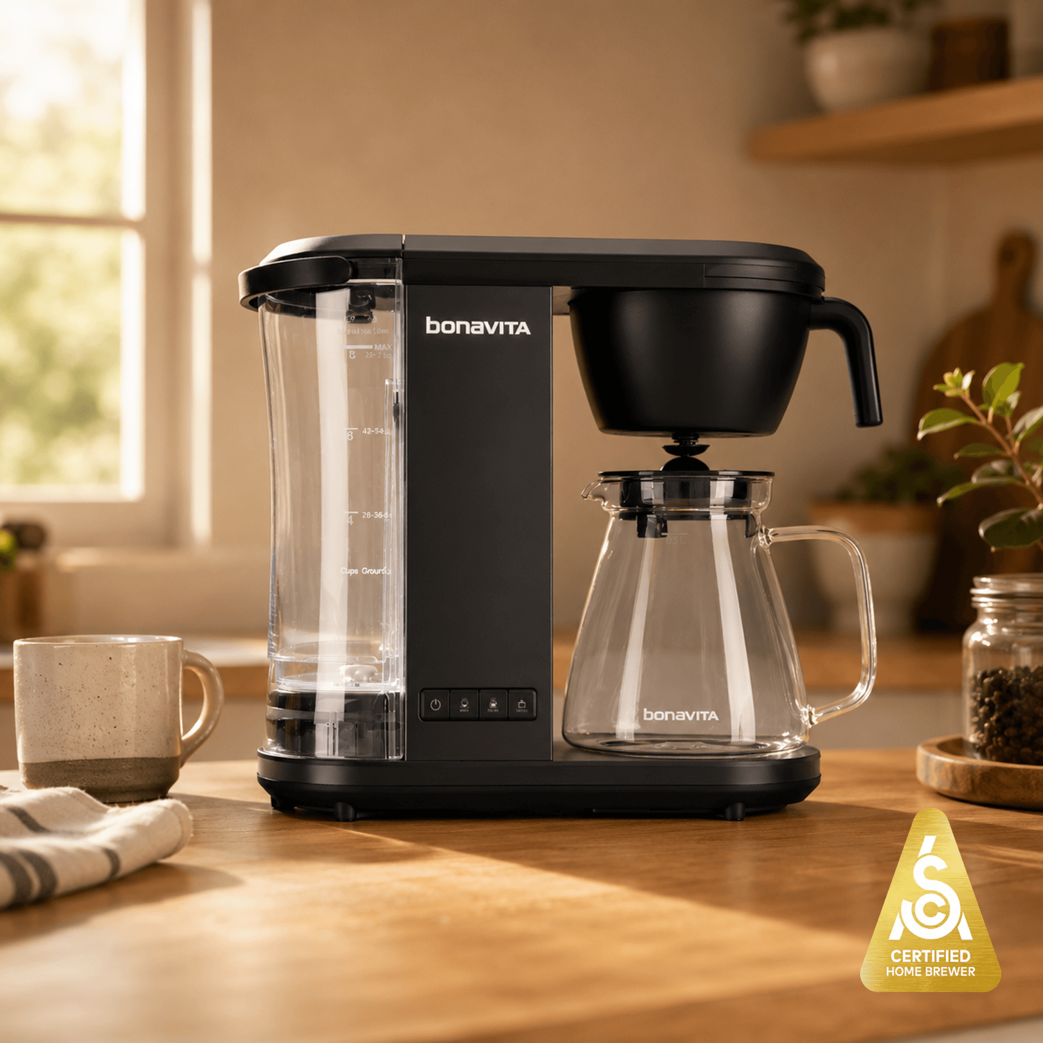 Enthusiast 8-Cup Drip Coffee Brewer - Wine Drop Cookery LLC