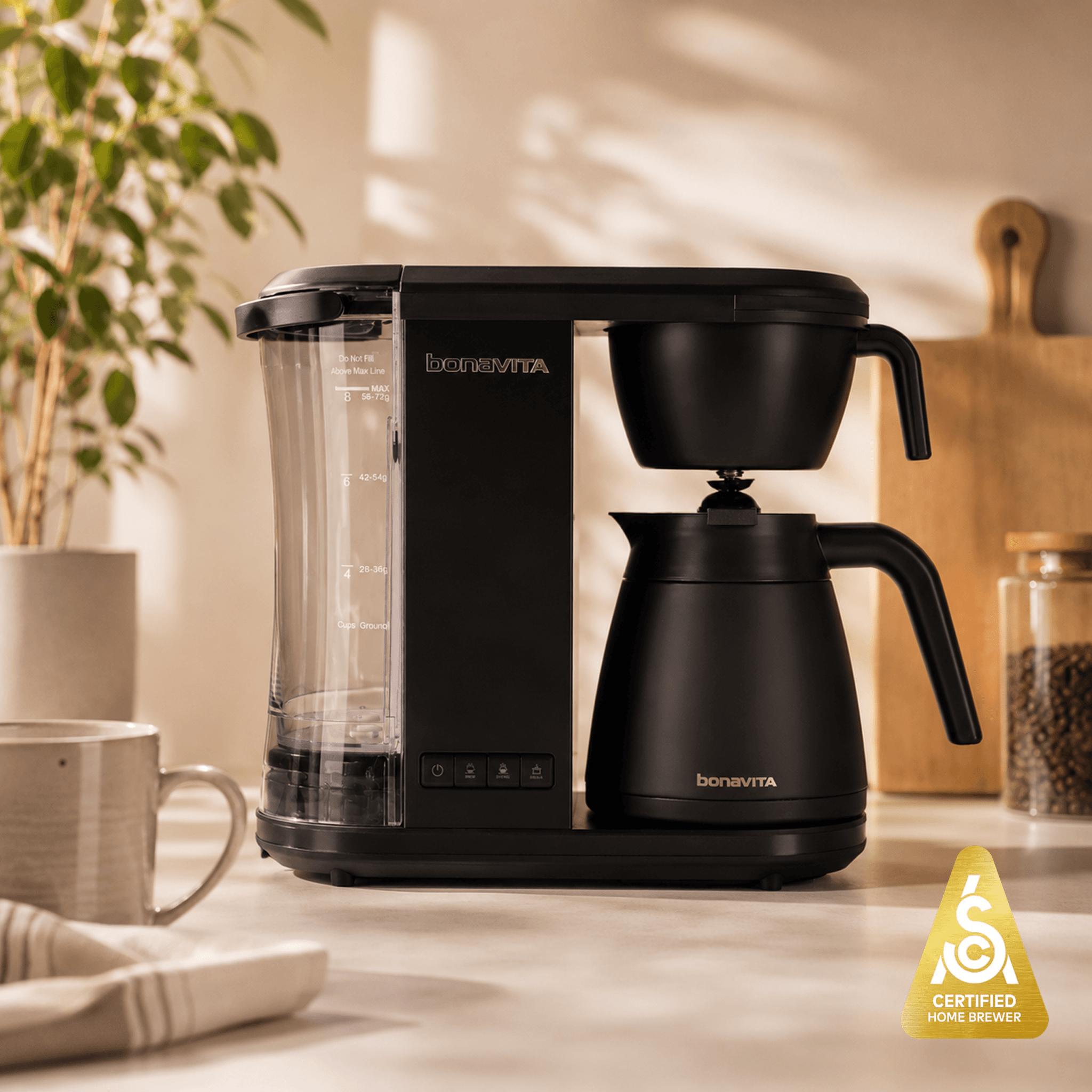 Enthusiast 8-Cup Drip Coffee Brewer - Wine Drop Cookery LLC