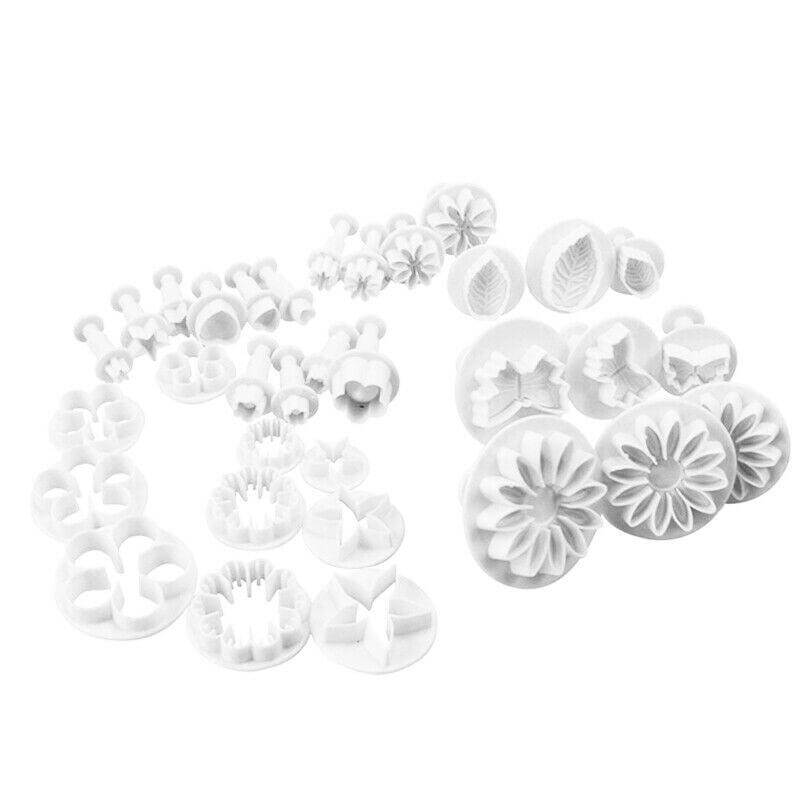 Fondant and Cookie Cutter Set 33 Pieces - Wine Drop Cookery LLC